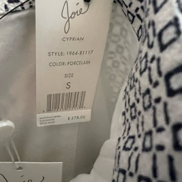 NWT Joie romper with front and back pockets. Bone structure in front. - Picture 2 of 11